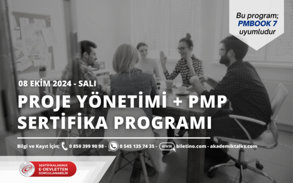 PROJE YÖNETİMİ ve PMP®️ Hazırlık Sertifika Programı