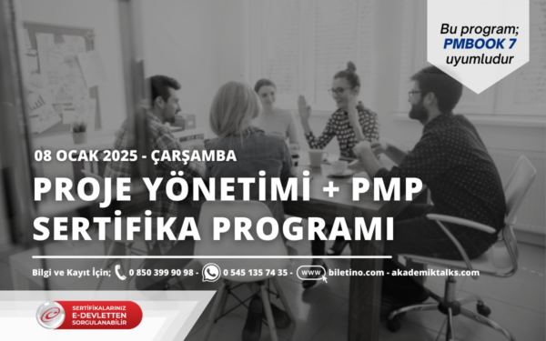 PROJE YÖNETİMİ ve PMP®️ Hazırlık Sertifika Programı