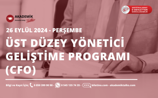 Üst Düzey Yönetici (CFO) Sertifika Programı