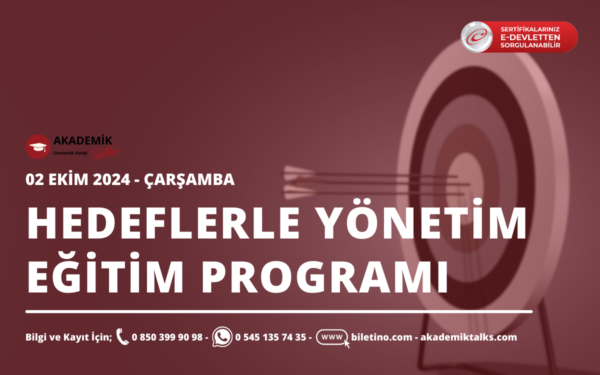 Hedeflerle Yönetim Eğitim Programı