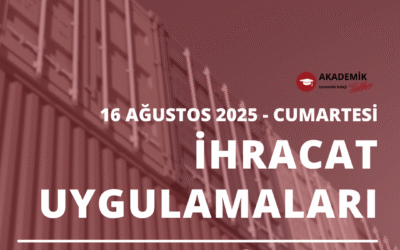 İhracat Uygulamaları Eğitim Programı