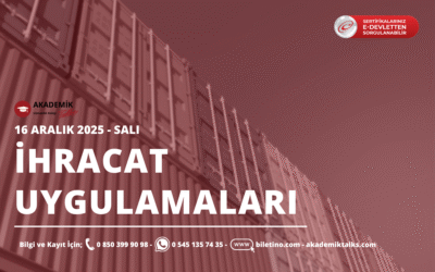 İhracat Uygulamaları Eğitim Programı