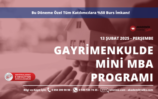 Gayrimenkulde MİNİ MBA