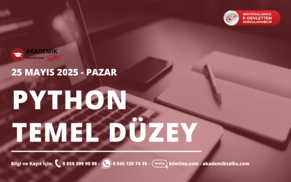 PYTHON Temel Düzey Eğitimi