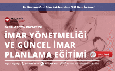 28. Dönem İmar Yönetmeliği ve Güncel İmar Planlama Eğitimi